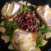 Pizzéria Le Pascalou - La salade camembert chaud
